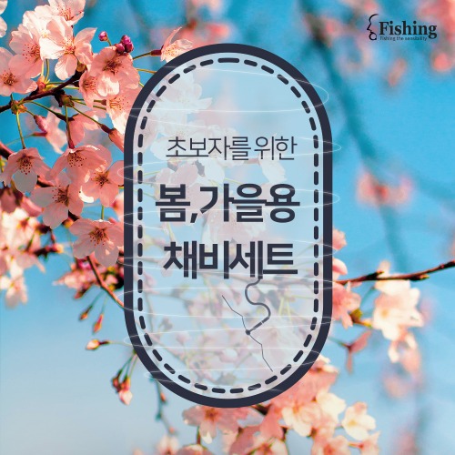 [MD추천]초보자를 위한 봄,가을용 채비세트(찌 포함)